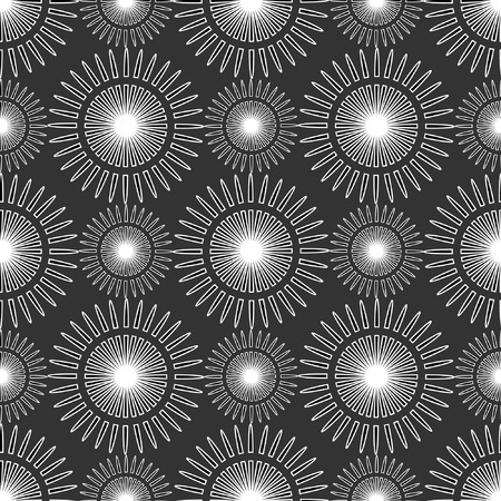 Seamless decorative pattern. Vector illustration.のイラスト素材