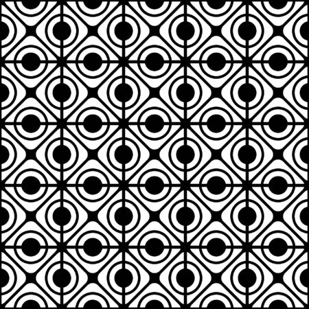 Seamless geometric lattice pattern. のイラスト素材