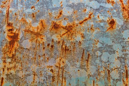 Grunge rusted metal surface texture. Abstract background.の写真素材