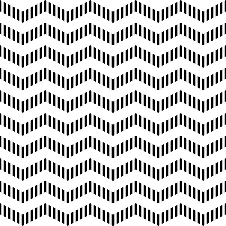 Seamless geometric zigzag patternのイラスト素材
