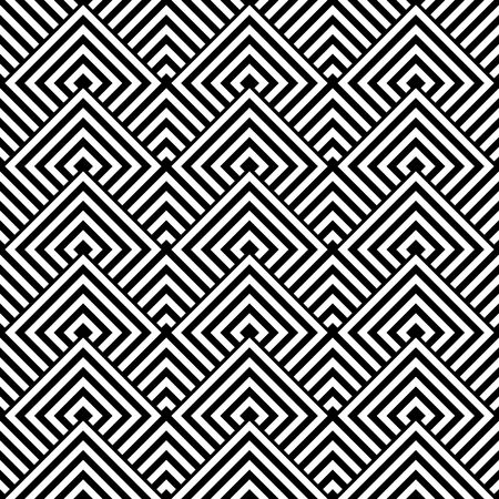 Seamless geometric texture. Vector art.のイラスト素材