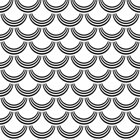 Seamless pattern   Fish scale  texture  Vector art のイラスト素材