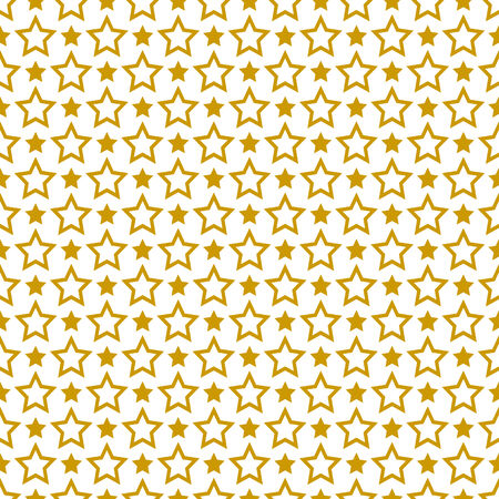 Seamless stars texture. Vector art.のイラスト素材