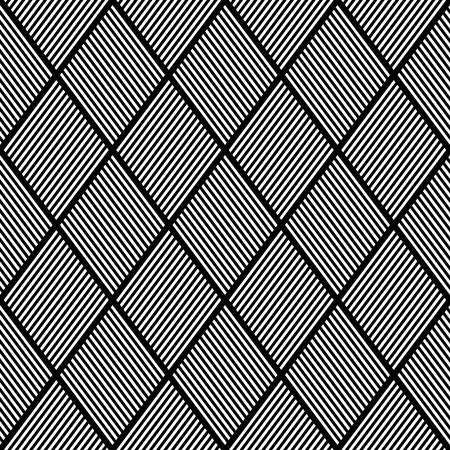 Seamless texture. Pattern of striped diamonds. Vector illustration.