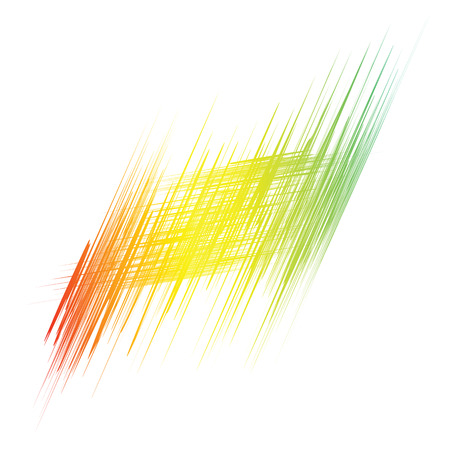 Colorful lines hatch texture on white background. Vector art.のイラスト素材