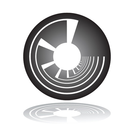 Circle design element.のイラスト素材