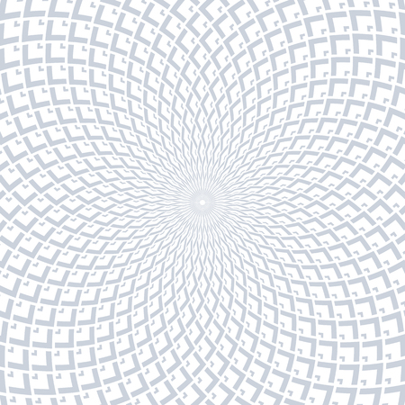 Rotation geometric pattern. Abstract design. Vector art.のイラスト素材