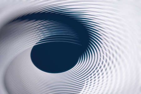 Illusion of swirl vortex movement. Abstract design.の写真素材