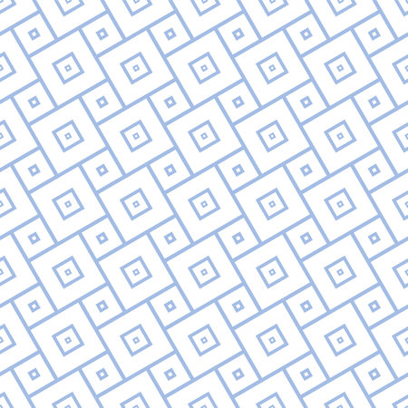 Abstract seamless geometric checked pattern. Vector art.のイラスト素材