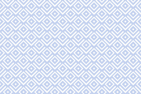 Abstract Seamless Geometric Blue Checked Pattern and Texture. Vector Art.のイラスト素材