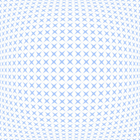 Geometric Light Blue Pattern with 3D Illusion Effect. Abstract Convex Square Background.  Vector art.のイラスト素材