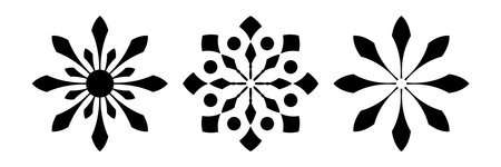 Design Elements Set. Abstract Icons. Vector Art.のイラスト素材