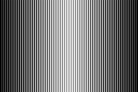 Abstract Halftone Black and White Striped Textured Background. Parallel Straight Lines Texture. Vector Art.のイラスト素材