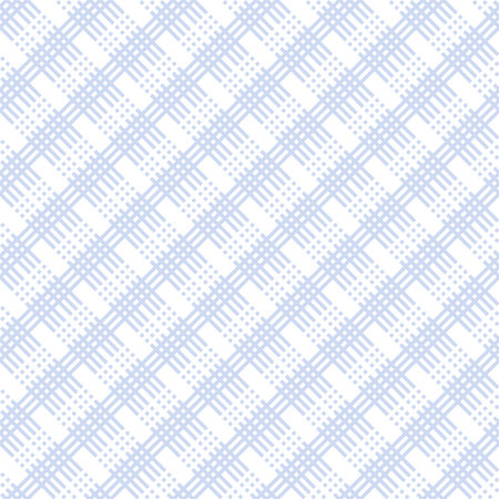 Abstract Seamless Geometric Light Blue Pattern. Lines and Dots Texture. Vector Art.のイラスト素材
