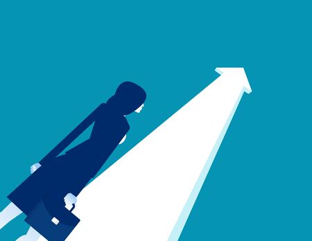 Growth and Development. Business of achievement. Ambitionのイラスト素材