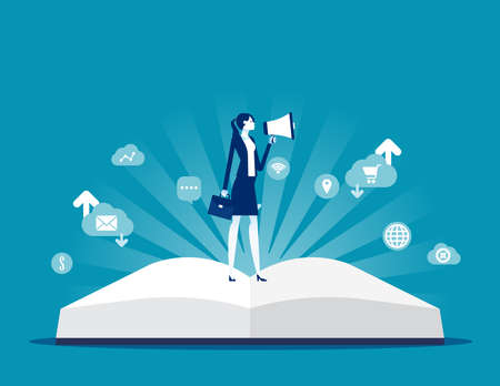 Flying with money wings. Business financial concept, Flat cartoon vector illustration styleのイラスト素材