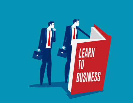Business and partner team near location pointのイラスト素材
