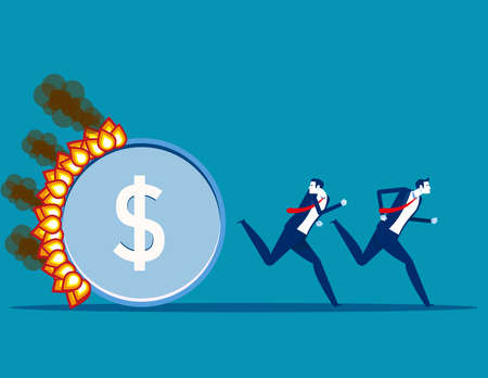 Burning money is urgent. The coin burning follow business person