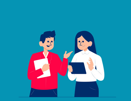 Business analytics. Business vector illustration conceptのイラスト素材
