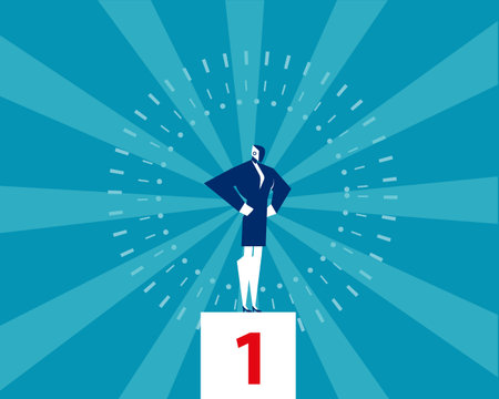 Robot. Artificial intelligence is winnerのイラスト素材