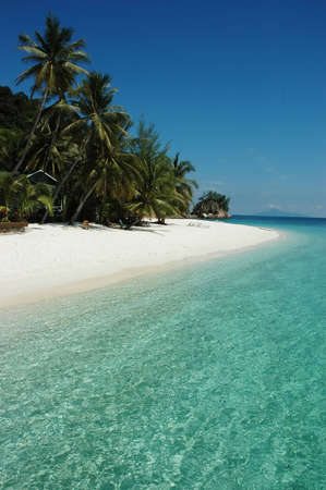 clean beachの写真素材