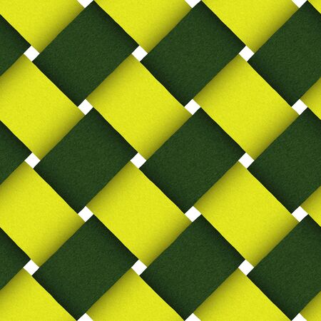Seamless texture of intertwined color stringsの写真素材