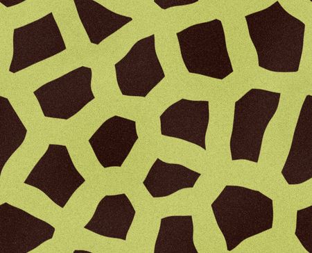 Illustration of giraffe fur, seamlessの写真素材