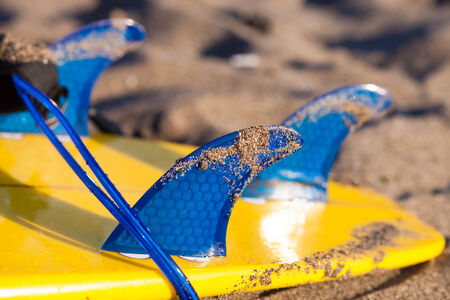 close up of surfboard.の写真素材