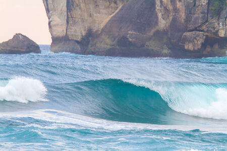 Picture of Ocean Wave.Sumbawa Island. Indonesia.