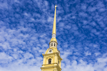 Peter and Paul Cathedral.Saint Petersburg.Russia.のeditorial素材