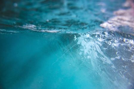 View at the ocean waveの写真素材