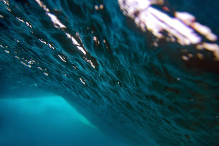 View at the ocean waveの写真素材