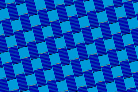 Pattern of dark blue pencils at blue background