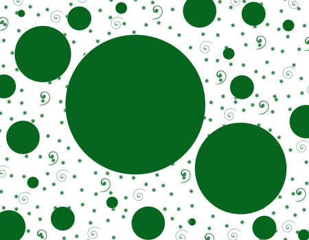 Abstract Green Printの写真素材
