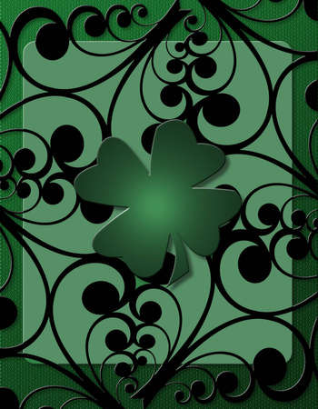 Front and Center Shamrockの写真素材