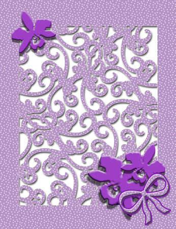 Femine Polka Dotted Printの写真素材