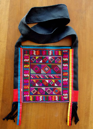 Akha Shoulder Bagの写真素材