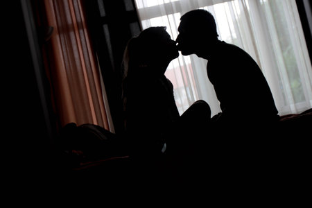 the love of two peopleの写真素材