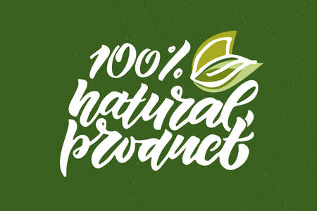 Hand sketched badges and labels with vegetarian, vegan, raw, eco, bio, natural, fresh, gluten and GMO free food diet design. Organic food elements set for product, cafe, restaurant and organic product packaging. Vector illustration.のイラスト素材