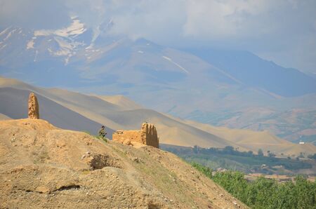 Afghan soldier on the hillのeditorial素材