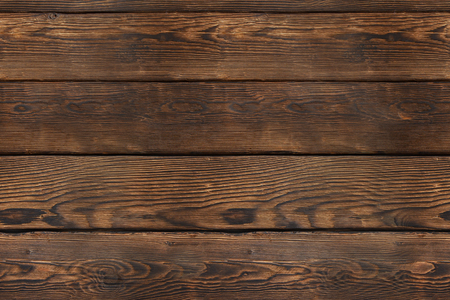 Old wooden plank background. Seamless texture. Vintage brown wood pattern, top view.の写真素材