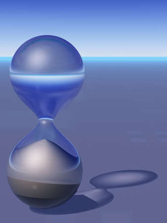 Abstract 3D Hourglass