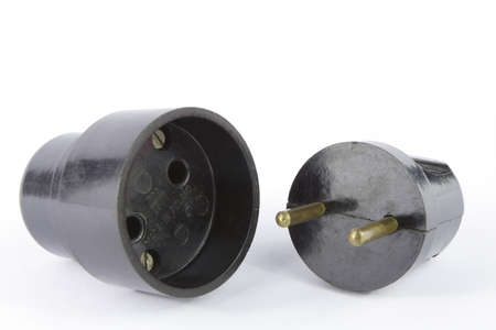 plug and outletの写真素材