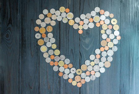 Saving for marry, Abstract of love, Symbol of loveの写真素材