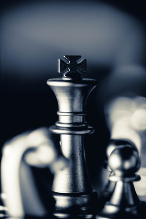 Golden chess board game. Strategy ideas concept business futuristic graphic icon.