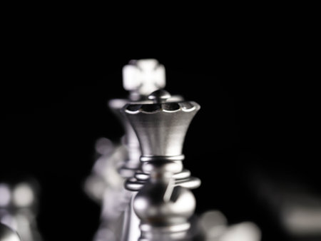 Golden chess board game. Strategy ideas concept business futuristic graphic icon.