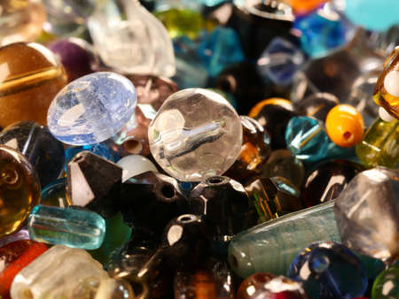 Collection of assorted spare clothes buttons.