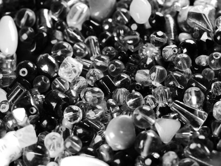 Collection of assorted spare clothes buttons.