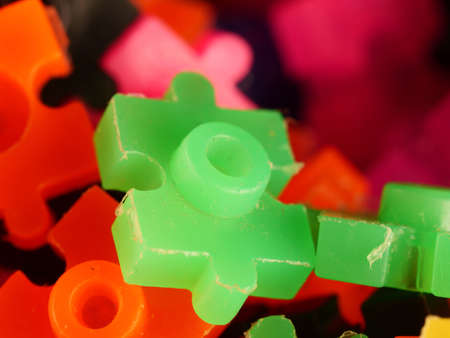 Background of some puzzle pieces.