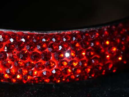 Spring fashion accessory brooch, shiny beads, fashion itemの写真素材